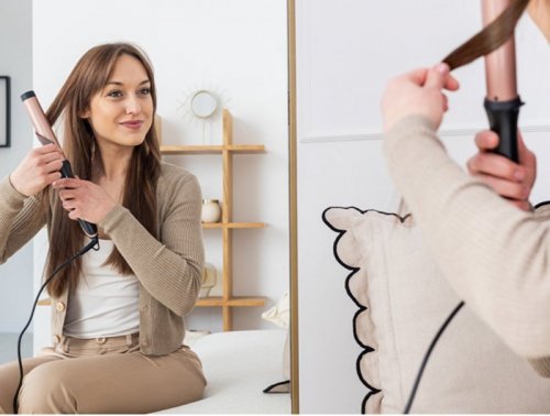 Lafe Lokówka do włosów Sleek and Shine Curier 32 mm