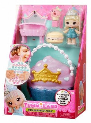 MGA Lalka Yummiland Beauty Bag + Lip Gloss Cupcake