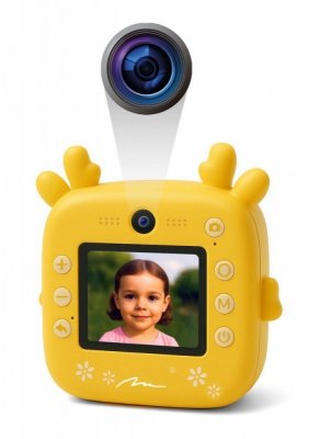 Media-Tech Cyfrowy aparat fotograficzny dla dzieci z drukarką termiczną SNAPI MT4108