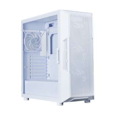 Zalman Obudowa I3 NEO V2 Mid Tower RGB fan x4 biała