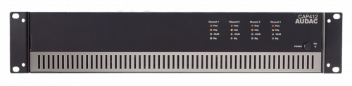 AUDAC CAP412 Czterokanałowy wzmacniacz mocy 4 x 120W 100V