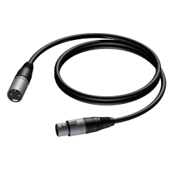 Procab CAB901/0.5 XLR male - XLR female 0,5 meter