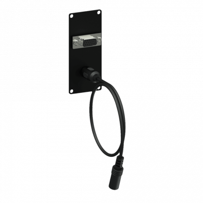 CAYMON CASY 151/B CASY 1 space VGA &amp; 3.5mm female jack  Black version