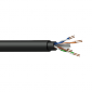 Procab BCT60U/3 Networking cable - CAT6 - U/UTP - flex 0.22 mm? - 24 AWG - HighFlex™ 300 m wood 