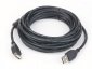 Gembird Przedluzacz USB 2.0 typu AM-AF 3m FERRYT czarny 