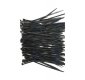 Gembird Opaska zaciskowa nylon 15cm/3.6mm (100szt) czarna 
