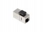 Lanberg Łącznik keystone gniazdo RJ45 - RJ45 FTP kat.6 do puszki montażowej złączka sieciowa 