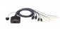ATEN Przełącznik 2 portowy USB DP Cable KVM Switch CS22DP 
