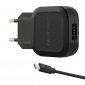 Qoltec Ładowarka sieciowa 12W | 5V | 2.4A | USB | +kabel Micro USB 