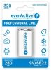 everActive Akumulator 6F22/9V Ni-MH 320 mAh 1 szt. ready to use 