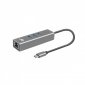 TB Adapter USB C - RJ45 + 3xUSB A - 1000 Mb/s 