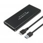 Qoltec Obudowa | kieszeń do dysków SSD M.2 SATA | NGFF | USB 3.0 