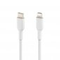 Belkin Kabel BoostCharge LTG/USB-C 2m biały 
