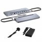 i-tec Stacja dokująca USB-C Metal Ergonomic 4K 3x Display Docking Station PD 100W 