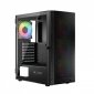 Logic Concept Obudowa Komputerowa LOGIC ARAMIS ARGB MIDI USB 3.0 Czarna 