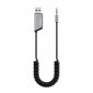 Savio Transmiter Adapter AUX z bluetooth 5.3, funkcja zestawu głośnomówiącego, TR-16 