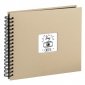 Hama Album 36x32 taupe czarne kartki 