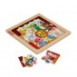 Fisher Price Puzzle drewniane, zwierzątka 