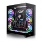 Thermaltake Obudowa CTE E600 MX Tempered Glass, szklany bok - Czarna 