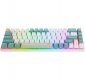 Defender Klawiatura mechaniczna VEXX GK-084 podświetlenie RGB Biała 