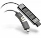 POLY Adapter DA85 USB na QD Czarny 786C7AA 
