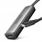 AXAGON RVC-HI8KPD Adapter aktywny USB-C -> HDMI 8K/60Hz, Aluminum, PD100W, 16cm kabel 