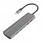 LogiLink Hub USB3.2 Gen2, 2xUSB A, 2x USB-C, PD, 100W 