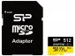 Silicon Power Karta pamięci microSDXC Inspire 512GB UHS-I U3 A2 V30 4K TLC 