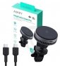AUKEY HD-MC13A Qi2 15W 3A ładowarka bezprzewodowa chłodząca samochodowa 