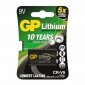 GP Battery Bateria litowa GP LITHIUM 9V L522/LA522/6F22 blister 1 szt. 