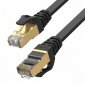 Unitek Patchcord CAT.7 SSTP (8P8C) RJ45; 3m; płaski; C1897BK-3M 