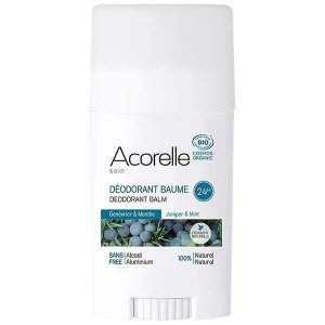 Acorelle - Organiczny dezodorant w sztyfcie Jałowiec i Mięta 40g