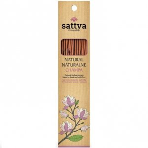 Sattva - Natural Indian Incense naturalne indyjskie kadzidełko Champa 15szt