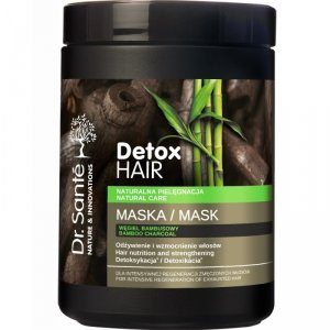 Dr. Sante - Detox Hair Mask regenerująca maska do włosów Węgiel Bambusowy 1000ml