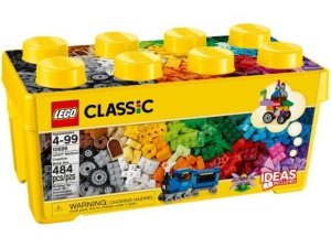 LEGO 10696 CLASIC KREATYWNE KLOCKI LEGO, ŚREDNIE PUDEŁKO