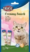 Trixie Creamy snack Kurczak 5x14g Kremowy przysmak dla kota TX-42681