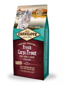 Carnilove Fresh Carp&Trout Sterilised 400g Karma dla Kotów sterylizowanych