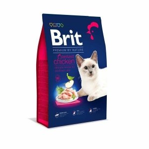 Brit Premium by Nature Sterilized Cat Chicken 1,5kg Sucha karma z Kurczakiem dla kotów sterylizowanych