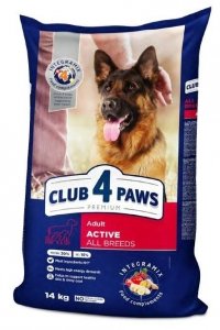 Club4Paws Active 14kg sucha karma dla psów aktywnych