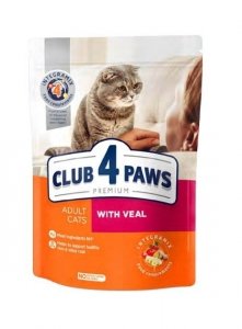 Club4Paws Cielęcina 14kg sucha karma dla kota 