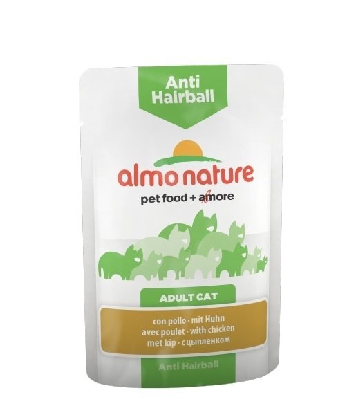 almo nature Anti hairball Kurczak 70g saszetka mokra karma dla kota
