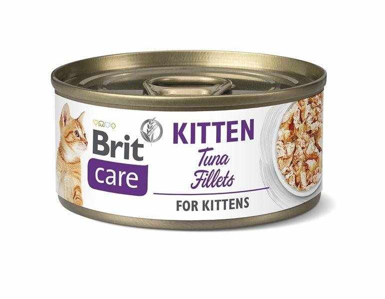 Brit Care Kitten Filet z Tuńczyka 70g puszka dla Kociąt