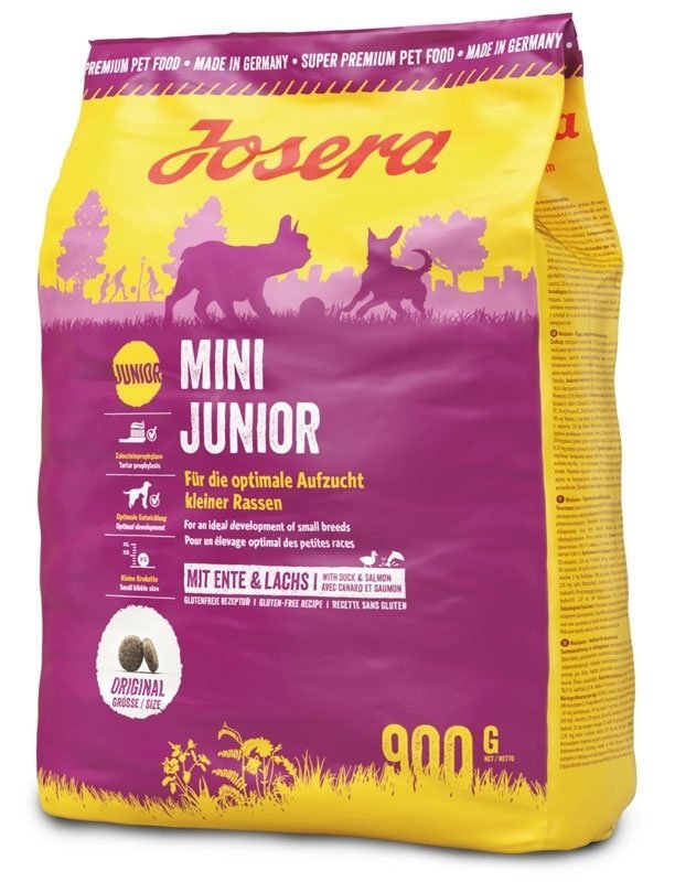 Josera Mini Junior 900g sucha karma dla szczeniąt małych ras