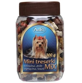 AdBi Treserki Mięsne Mini mix 300g Przysmaki dla psów
