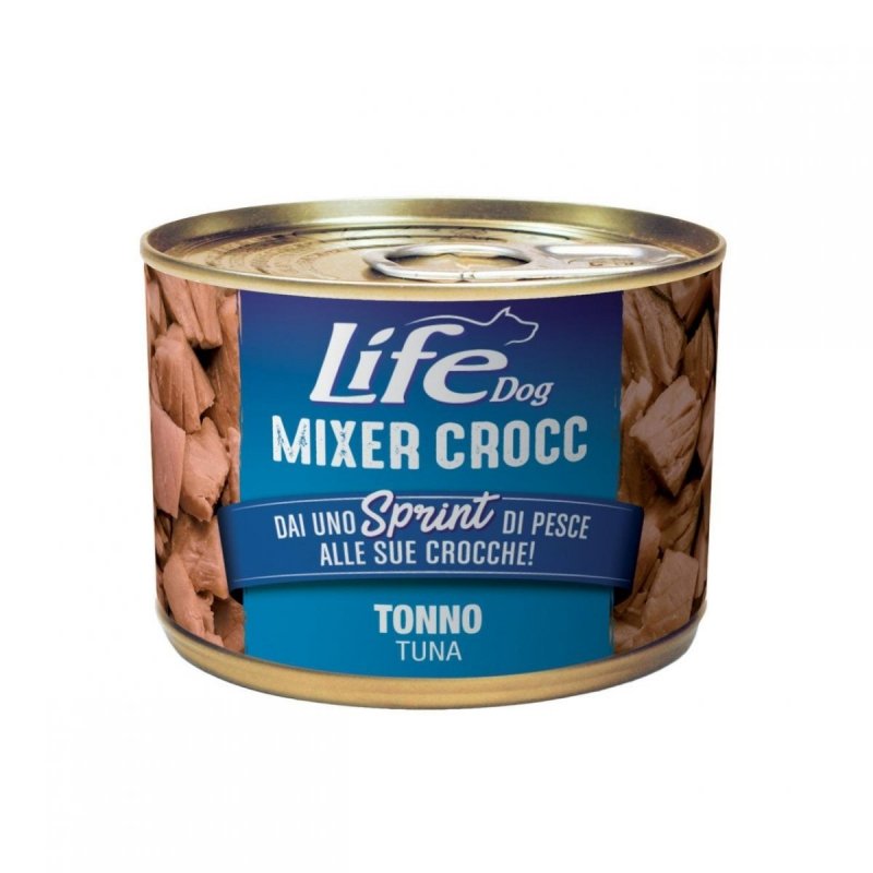Life dog Mixer Crocc Tuna 150g puszka Mokra karma uzupełniająca dla psa