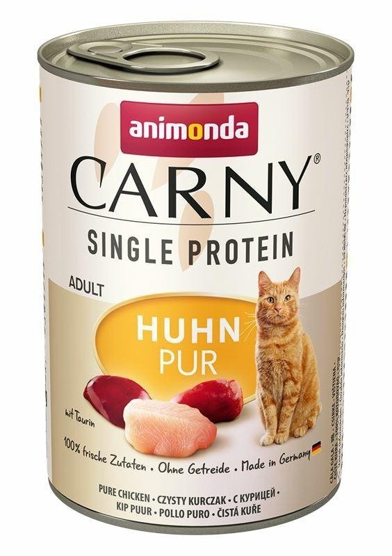 Animonda Carny Single Protein Kurczak 400g puszka Mokra karma dla Kotów