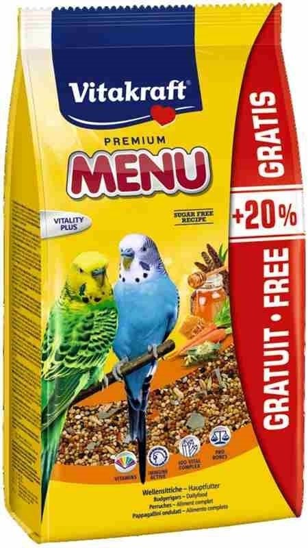 Vitakraft Menu dla Papugi Falistej 1kg + 20% Gratis