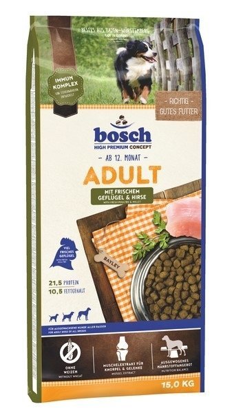 Bosch Adult 15kg Drób i Proso dla Psa