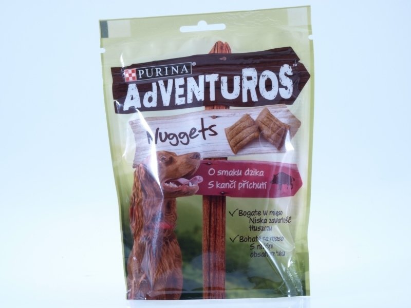PURINA Adventuros Nuggetsy z dzika 90g smakołyk dla psa