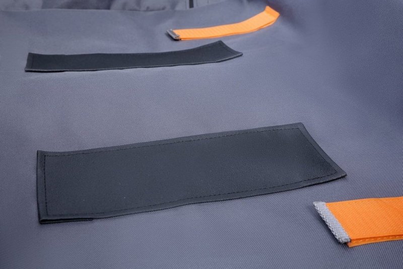Kardiff mata Anti Slip 5/8 kanapy (80x160cm) Szara